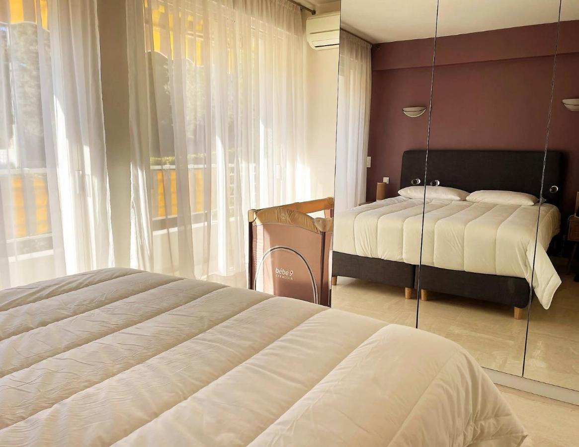 C012-Appartement Confortable Avec Piscine, Tennis Et Grand Parc Канны Экстерьер фото