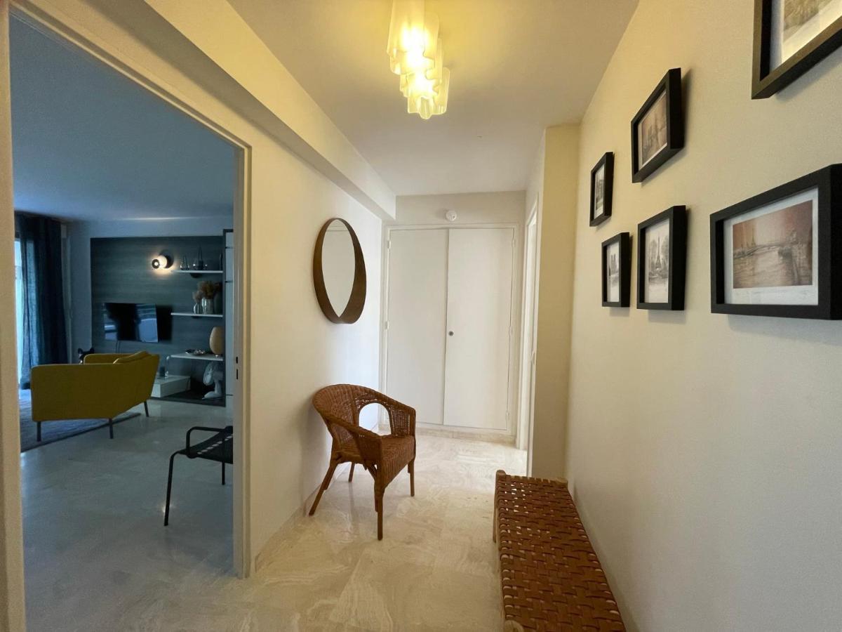 C012-Appartement Confortable Avec Piscine, Tennis Et Grand Parc Канны Экстерьер фото