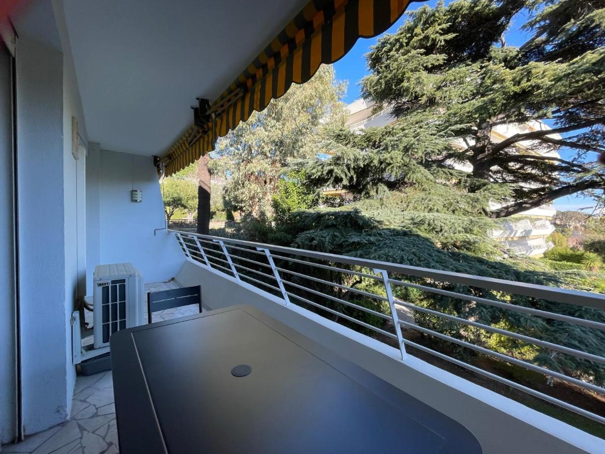 C012-Appartement Confortable Avec Piscine, Tennis Et Grand Parc Канны Экстерьер фото