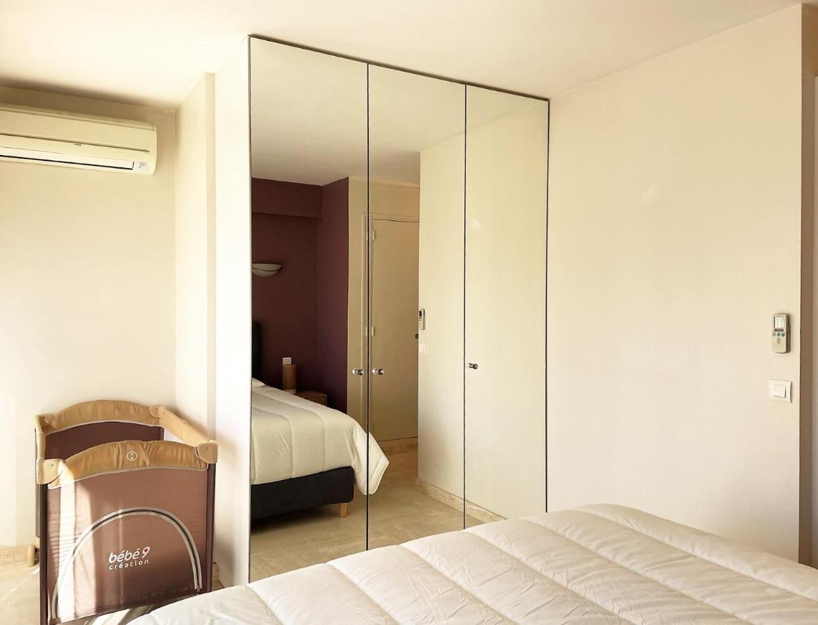 C012-Appartement Confortable Avec Piscine, Tennis Et Grand Parc Канны Экстерьер фото