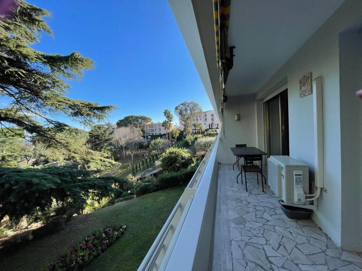 C012-Appartement Confortable Avec Piscine, Tennis Et Grand Parc Канны Экстерьер фото